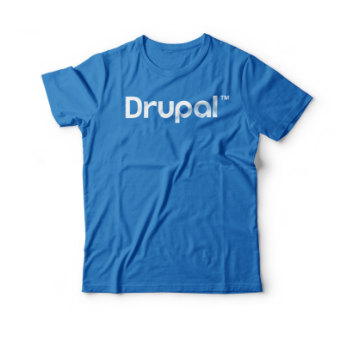Imagen camiseta Drupal
